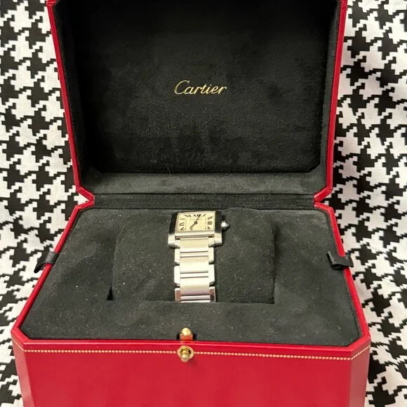 Cartier Tank Française MM WSTA0005 - Picture 3 of 16